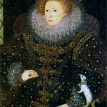 Королева Елизавета I (1533-1603). Портрет с горностаем. Художник В. Сегар