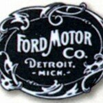 Первый логотип Форда. 1903 г.