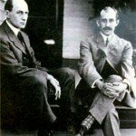Уилбер (1867-1912) (слева) и Орвилл Райты (1871-1948)
