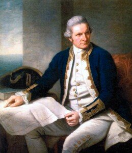 Капитан Джеймс Кук (1728-1779). Художник Н. Дэне. 1775 г.