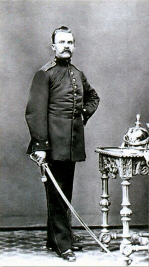 Фридрих Ницше. Фото 1868 г.