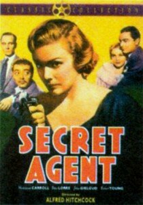 Постер фильма «Секретный агент». 1936 г.