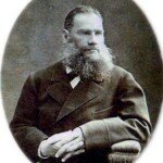 Лев Николаевич Толстой. Фото 1876 г.