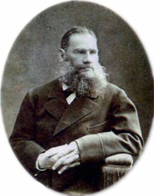 Лев Николаевич Толстой. Фото 1876 г.