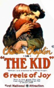Постер фильма Чарли Чаплин "Малыш". 1921 г.