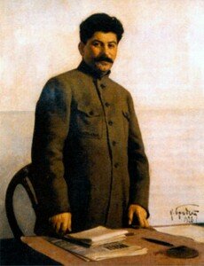Иосиф Сталин. Художник И. И. Бродский. 1928 г.