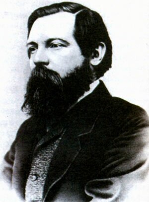 Фридрих Энгельс (1820-1895). Фото 1856 г.
