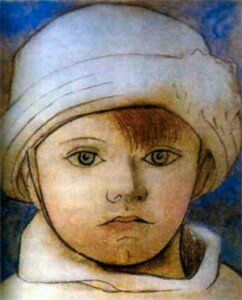 Детский портрет Поля Пикассо. 1923 г.